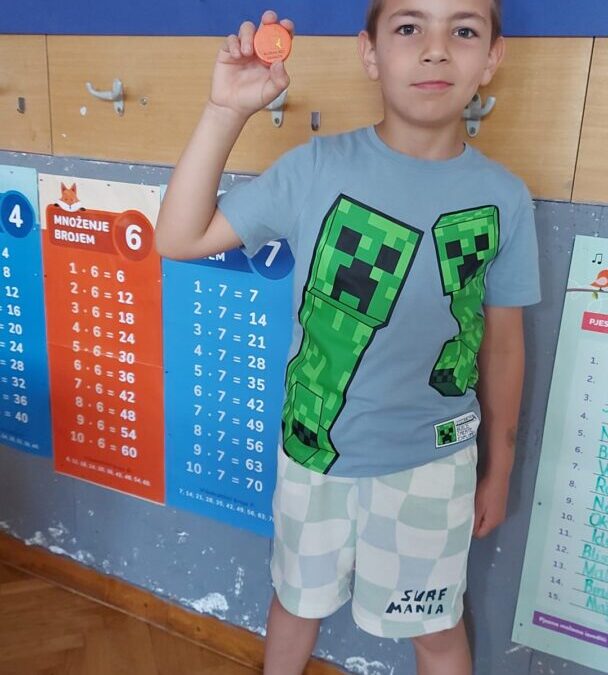 Matematički genijalci naše škole zablistali na natjecanju „Klokan bez granica 2026“!